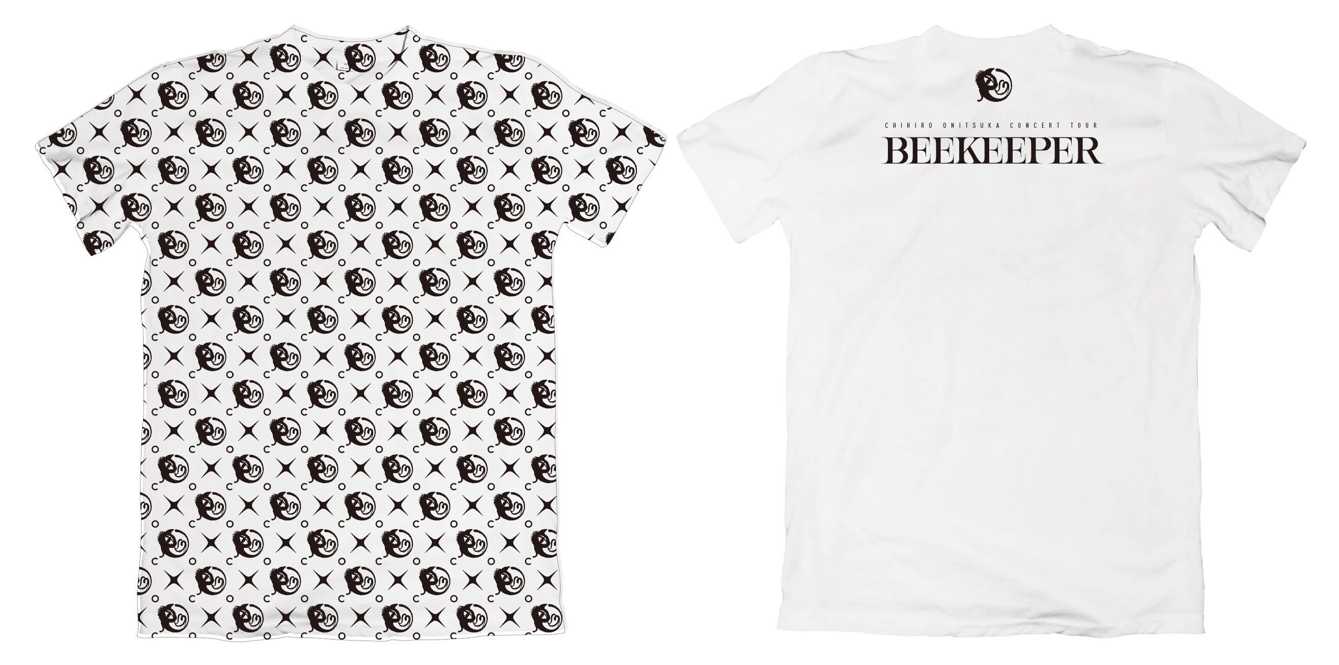 monogram T-shirt／BEEKEEPER  